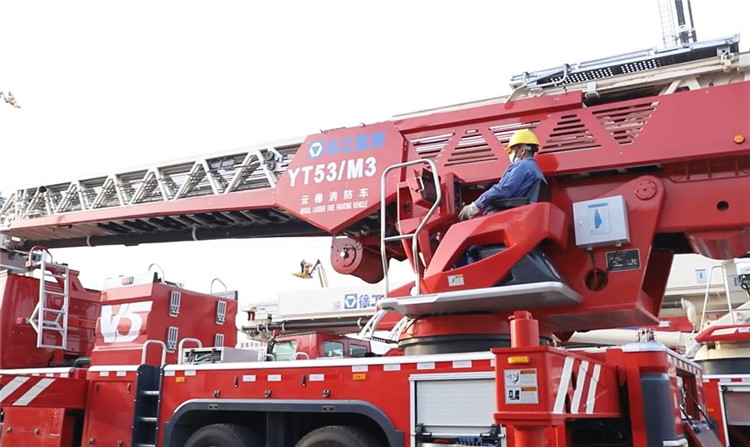 XCMG Official Fire Truck China 53m new aerial ladder fire truck YT53M1 price for sale